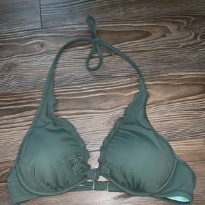 Victoria’s Secret army green bikini top